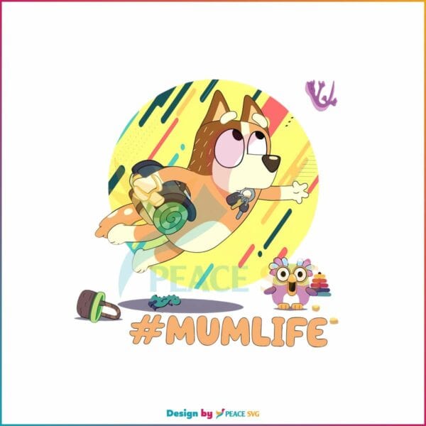 mumlife-bluey-png-mom-chilli-heeler-png-silhouette-file