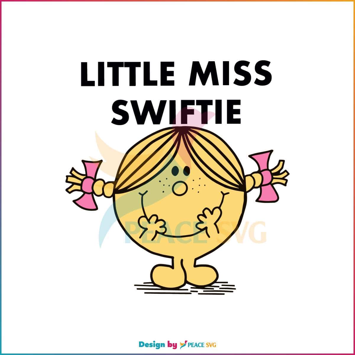 Cute Little Miss Swiftie SVG Taylor Swift Fans SVG File For Cricut ...