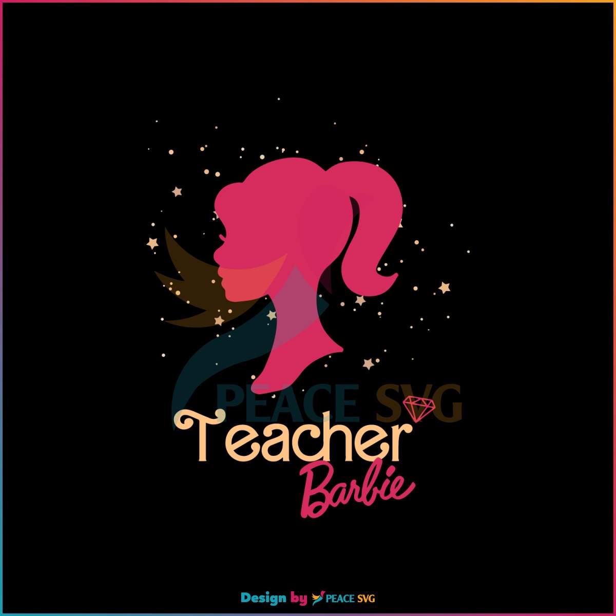 Teacher Barbie Back To School SVG Barbie Movie SVG Cricut File » PeaceSVG