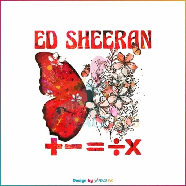 ed-sheeran-tour-png-butterfly-mathematics-tour-png-download
