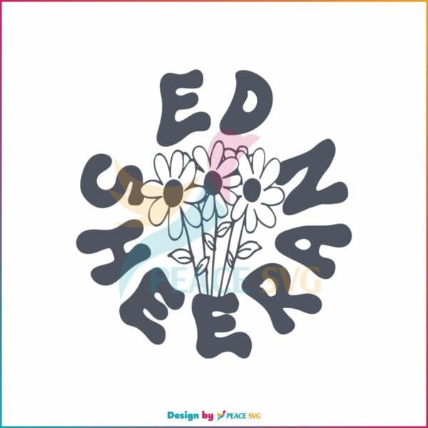retro-ed-sheeran-flowers-svg-ed-world-tour-2023-svg-cricut-file