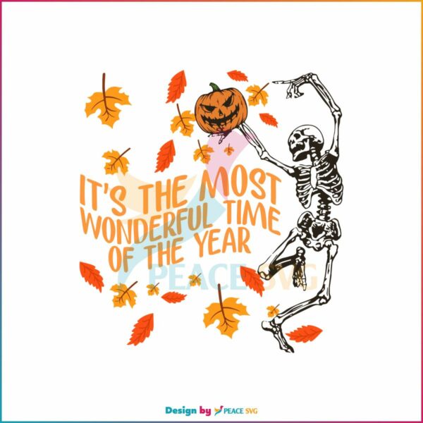 the-most-wonderful-time-of-the-year-dancing-skeleton-svg