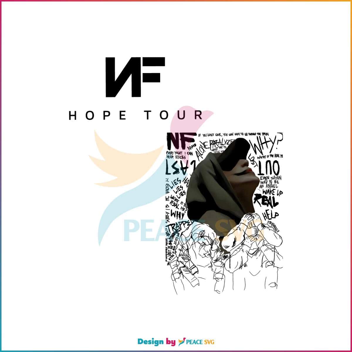 NF Rapper Tour 2023 PNG NF Hope Album PNG Download » PeaceSVG