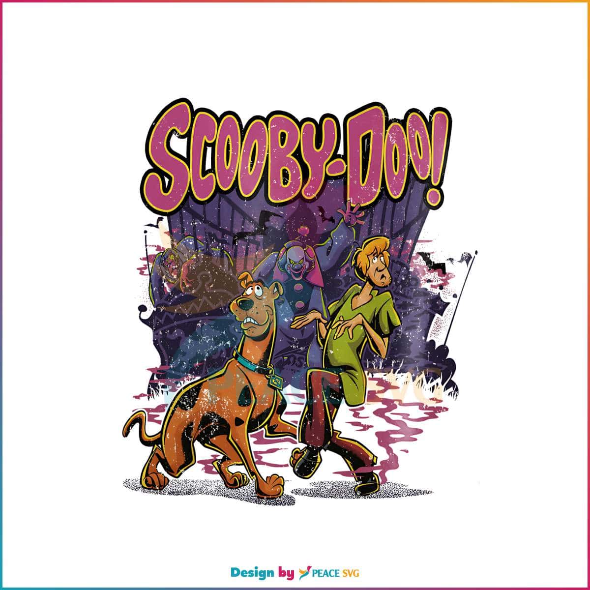 Retro Halloween Scary Scooby Doo PNG Sublimation Download » PeaceSVG