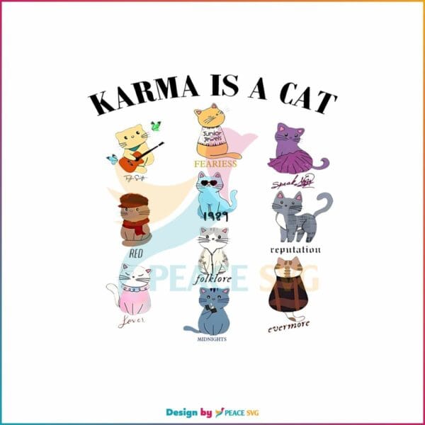 karma-is-a-cat-svg-taylor-swift-albums-svg-cutting-digital-file