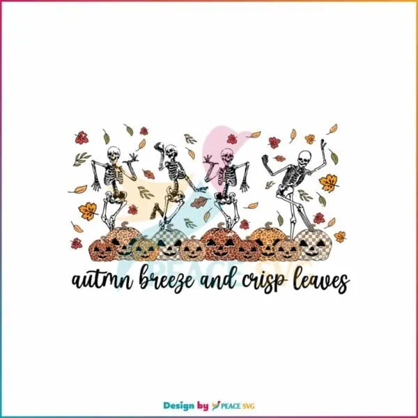 autumn-breeze-and-crisp-leaves-dancing-skeleton-svg-file