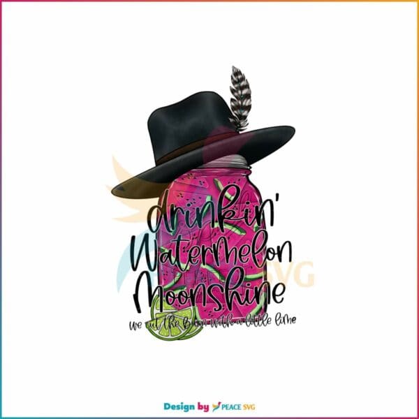 drinkin-watermelon-moonshine-bleached-lainey-wilson-png