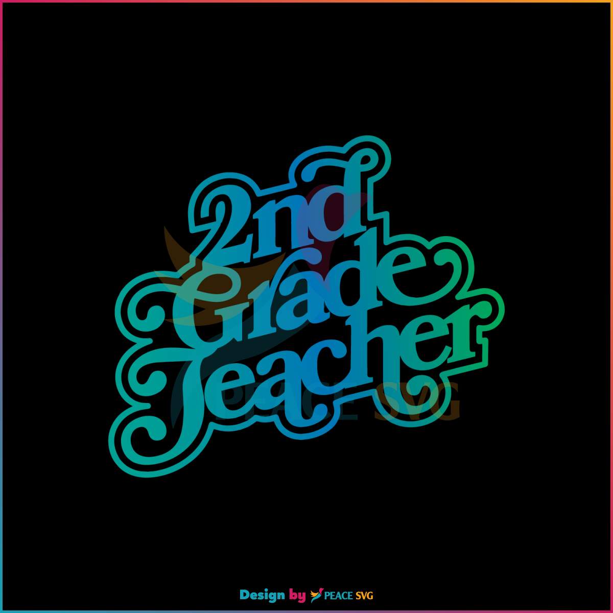 retro-second-grade-teacher-svg-graphic-design-file-peacesvg