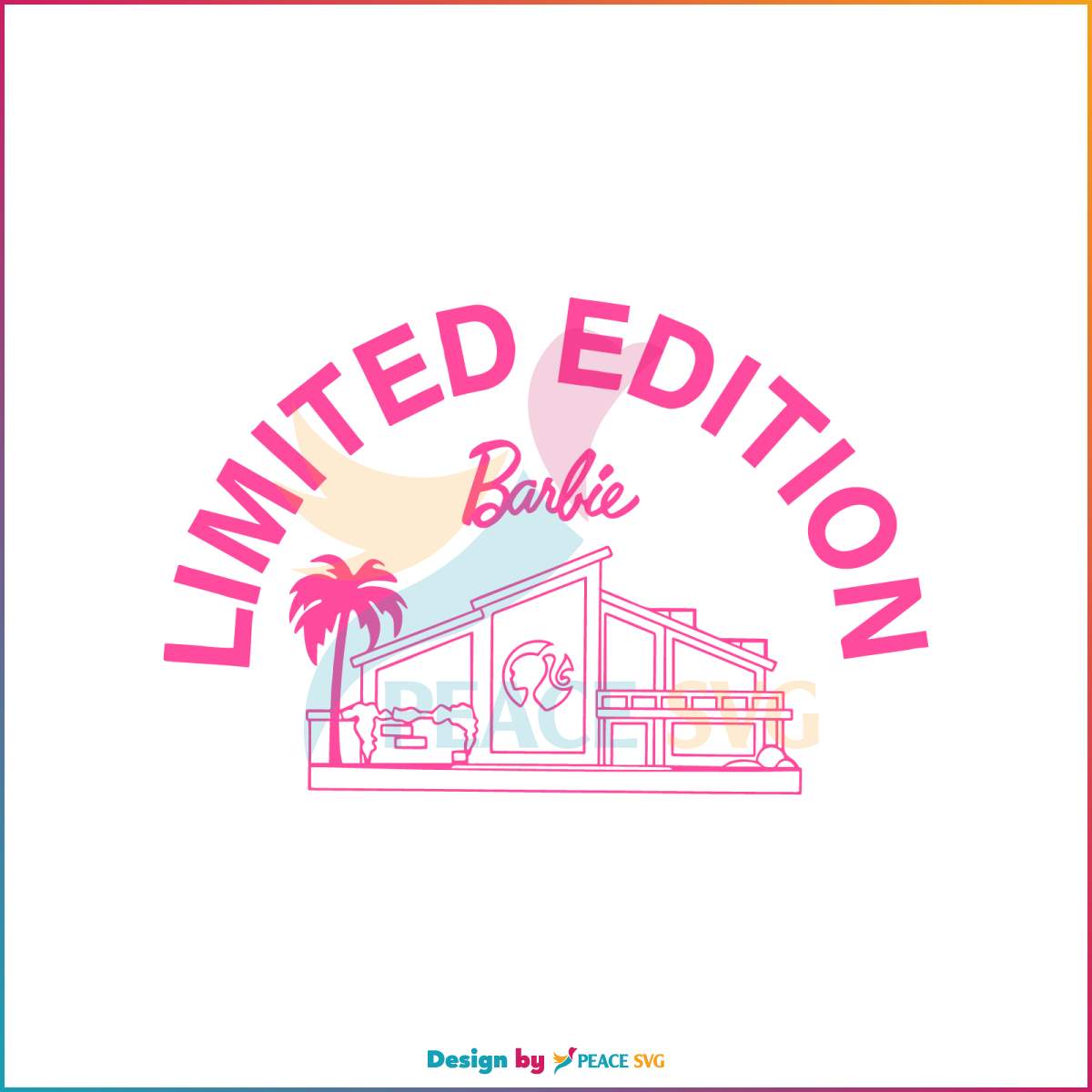 Limited Edition Barbie SVG Barbie Resort SVG Digital Cricut File