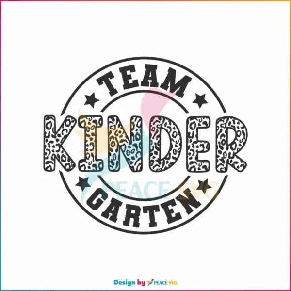 team-kindergarten-teacher-leopard-svg-graphic-design-file