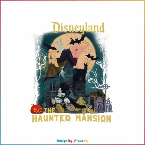 disneyland-the-haunted-mansion-mickey-and-pluto-png-file