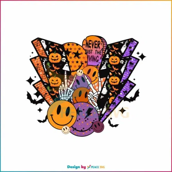 retro-colorful-halloween-smiley-face-svg-digital-cricut-file