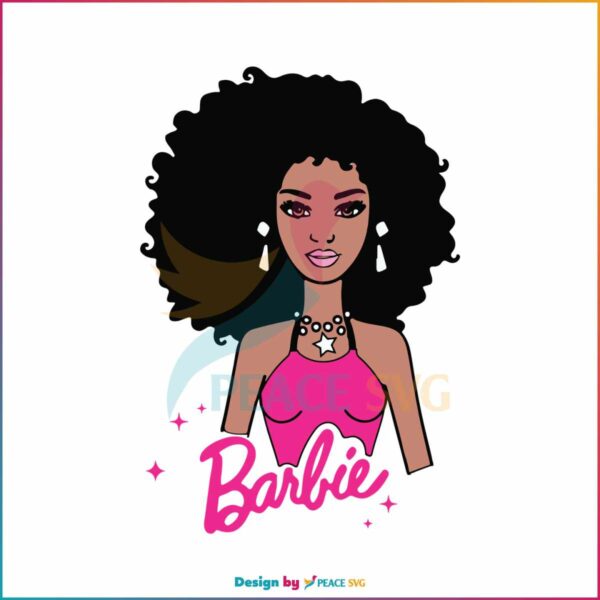 black-doll-curly-afro-svg-barbie-gift-svg-graphic-design-file