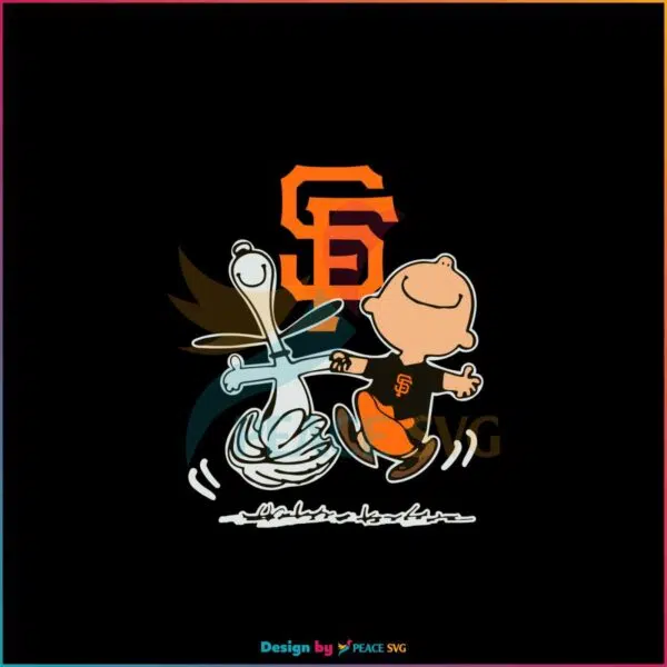 snoopy-charlie-brown-san-francisco-giants-baseball-digital-file