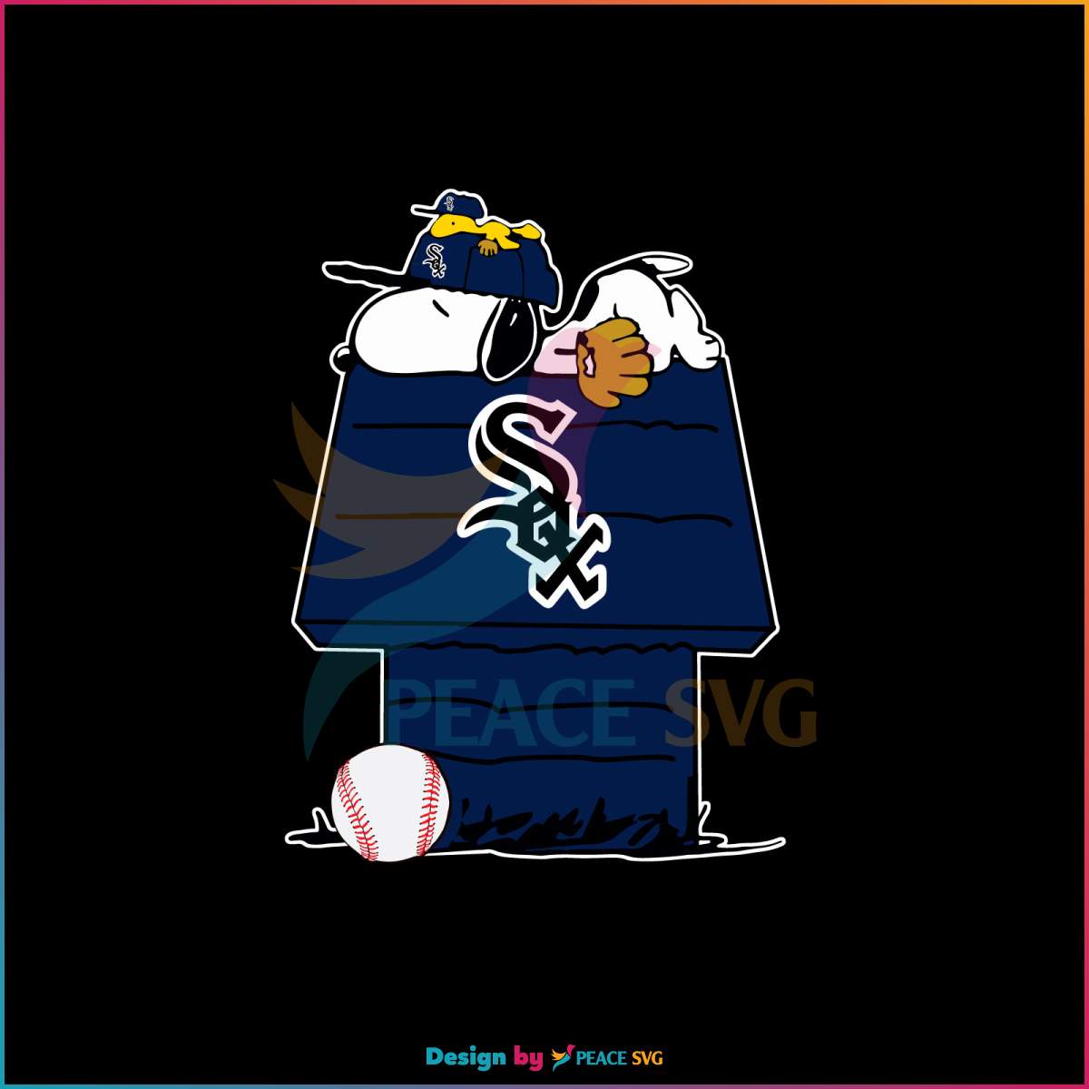 chicago-white-sox-mlb-team-snoopy-sleep-svg-download
