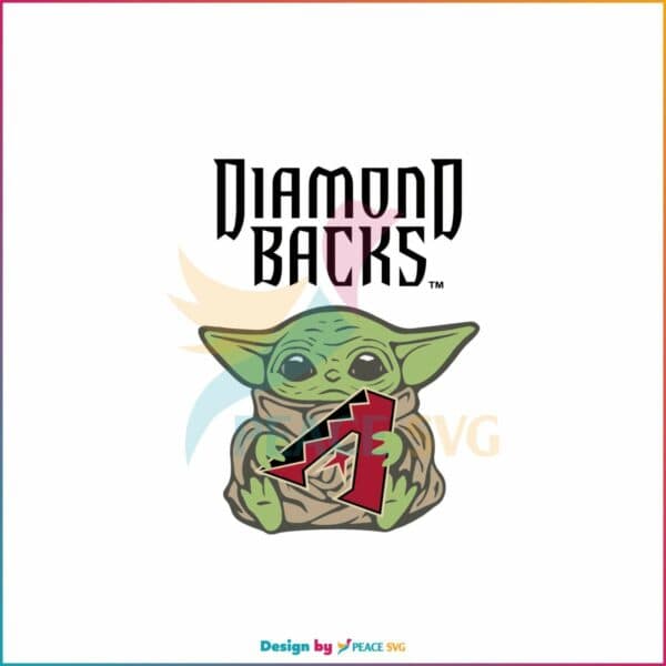 diamond-backs-baby-yoda-sport-svg-digital-file