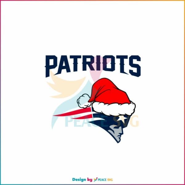 new-england-patriots-nfl-christmas-logo-svg-download