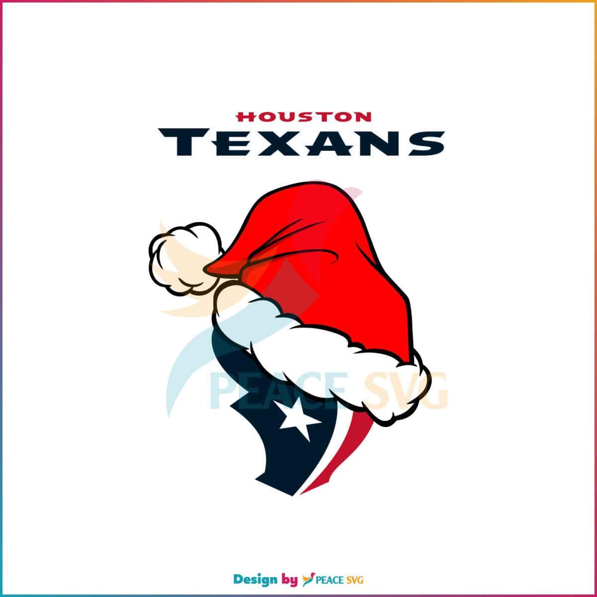 Houston Texans NFL Christmas Logo SVG Digital Cricut File » PeaceSVG