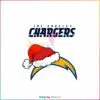 los-angeles-chargers-nfl-christmas-logo-svg-cricut-file
