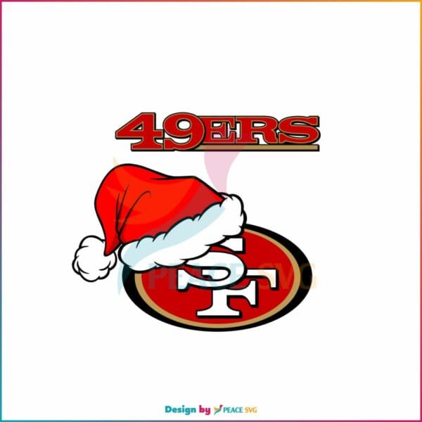 san-francisco-49ers-nfl-christmas-logo-svg-file-for-cricut