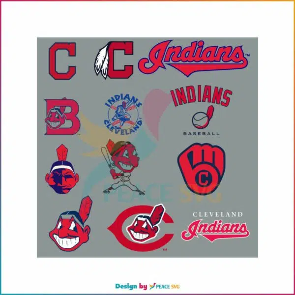 bundle-cleveland-indians-logo-svg-sport-svg-digital-file