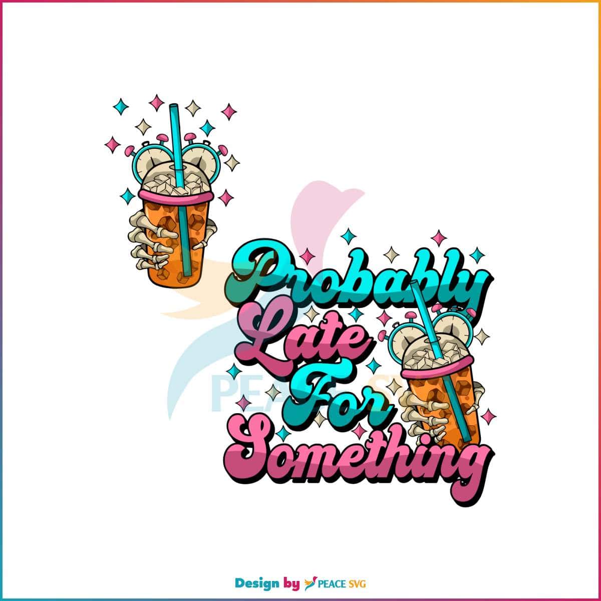 probably-late-for-something-funny-skeleton-svg-digital-file