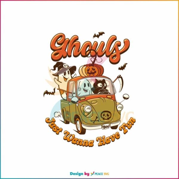 ghouls-just-wanna-have-fun-halloween-png-download