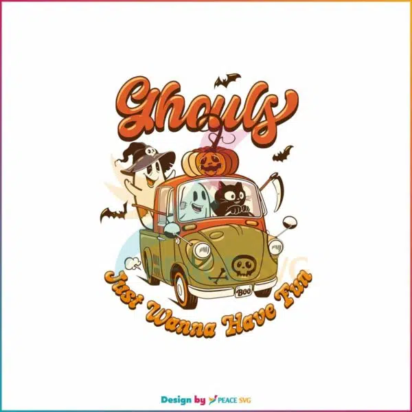 ghouls-just-wanna-have-fun-halloween-png-download