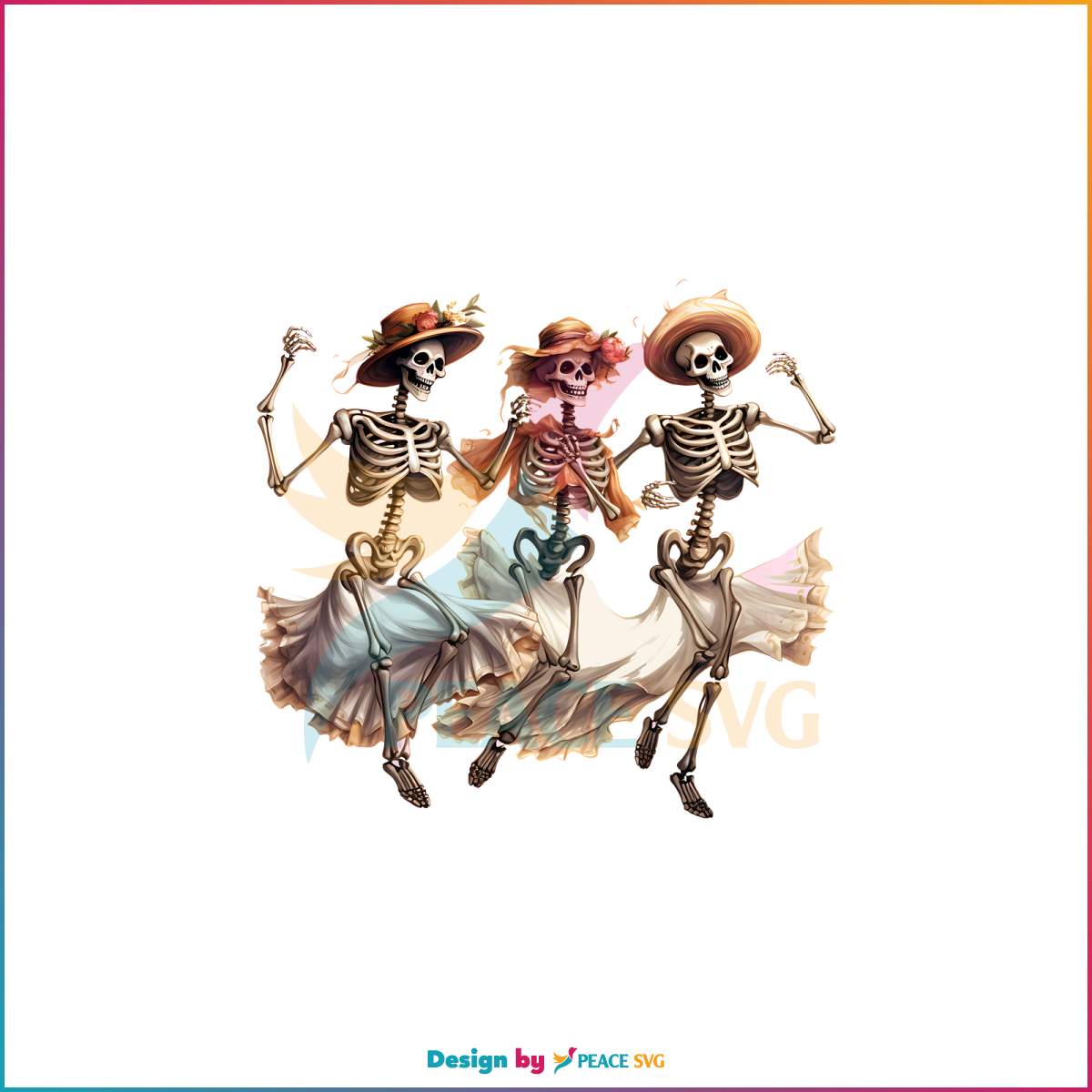 cute-dancing-skeletons-halloween-png-download