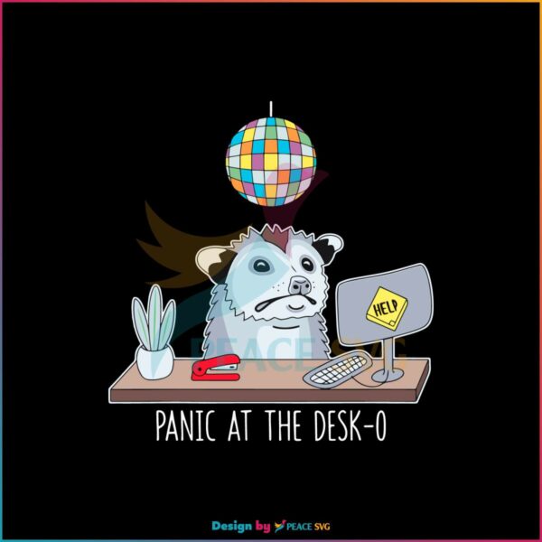 panic-at-the-desk-o-possum-meme-svg-graphic-design-fie