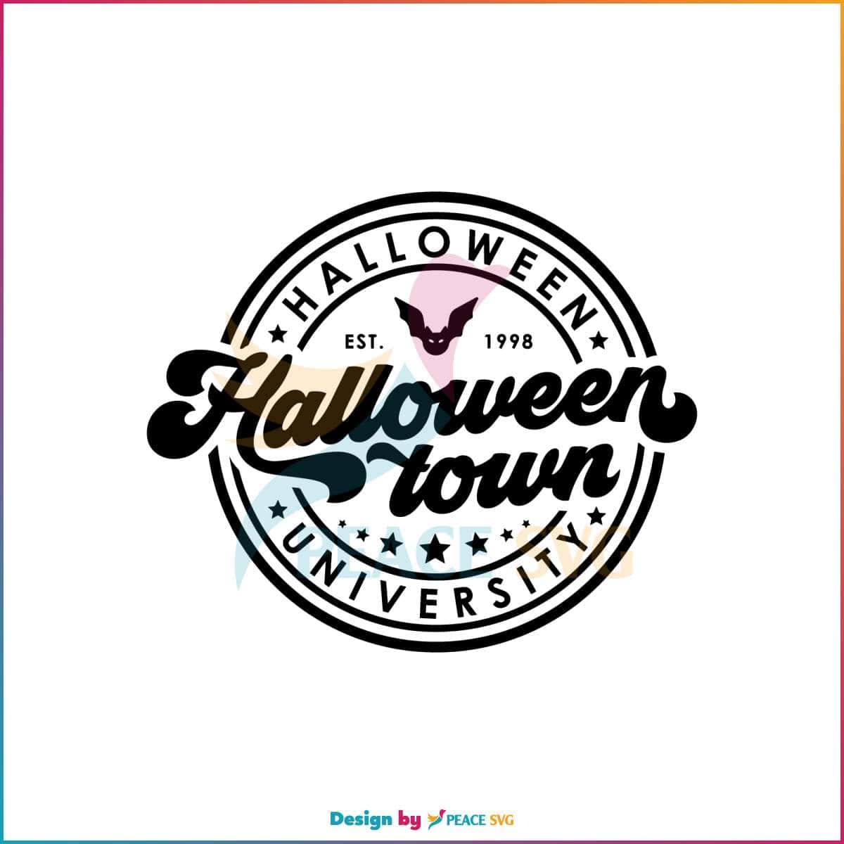 Spooky Vibes Halloweentown University SVG Digital File » PeaceSVG