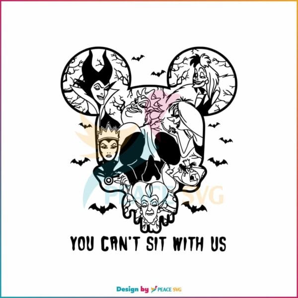 you-cant-sit-with-us-disney-villains-svg-mickey-skull-svg