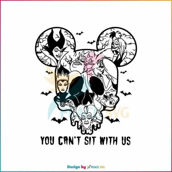 you-cant-sit-with-us-disney-villains-svg-mickey-skull-svg