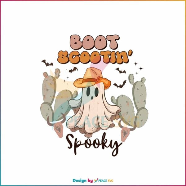 western-cowboy-ghost-boot-scootin-spooky-png-download