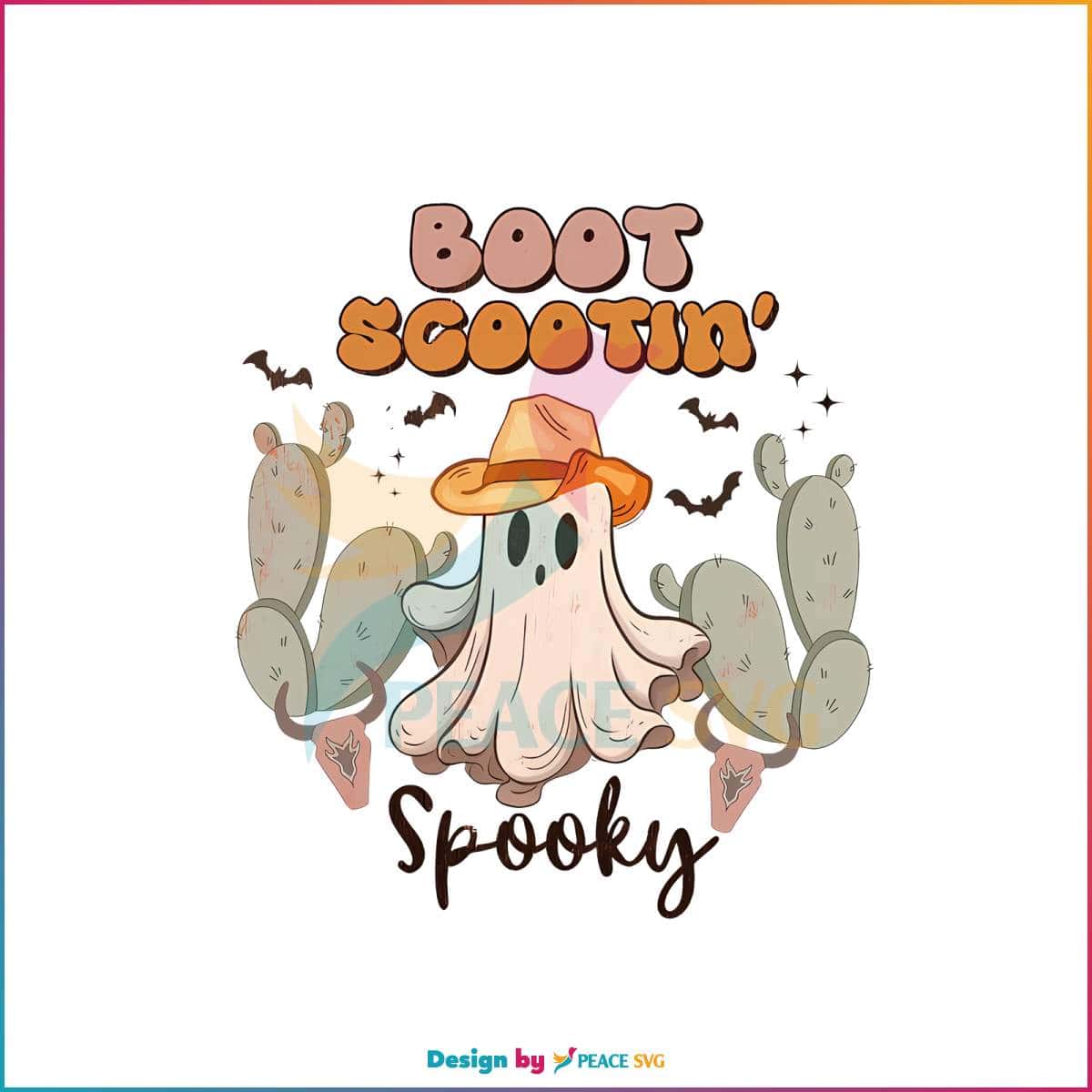 western-cowboy-ghost-boot-scootin-spooky-png-download-peacesvg