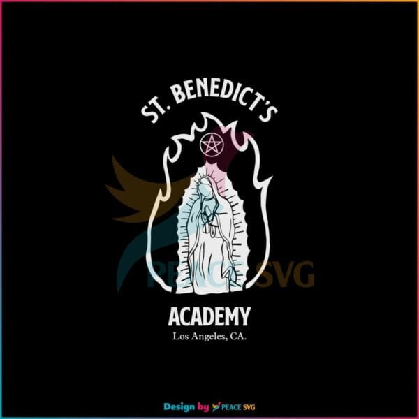 st-benedicts-academy-los-angeles-svg-digital-cricut-file