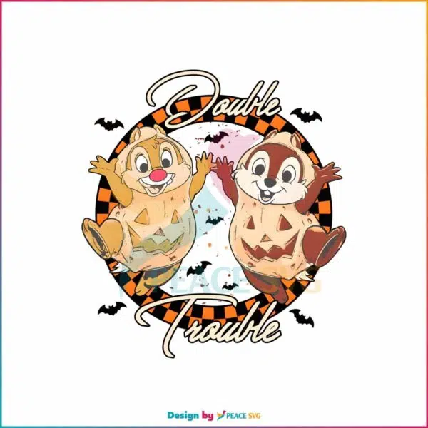 disney-chip-and-dale-checkerboard-halloween-png-download