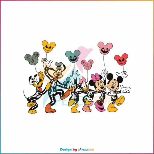 funny-disney-halloween-mickey-and-friend-skeleton-balloon-svg