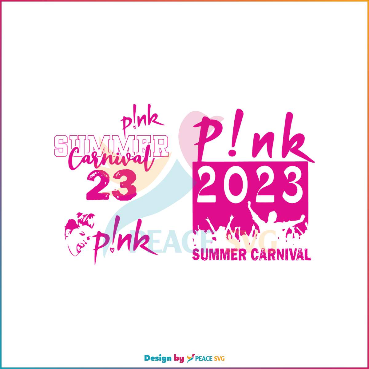 bundle-pink-summer-carnival-2023-world-tour-svg-digital-file