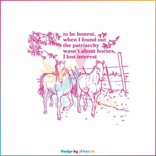 horses-are-not-the-patriarchy-svg-barbie-movie-quote-svg