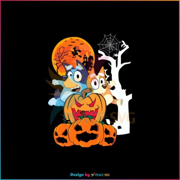 halloween-bluey-and-pumpkin-svg-spooky-vibes-svg-file