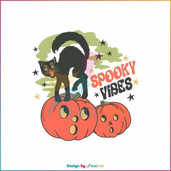 spooky-vibes-black-cat-on-pumpkin-svg-graphic-design-file