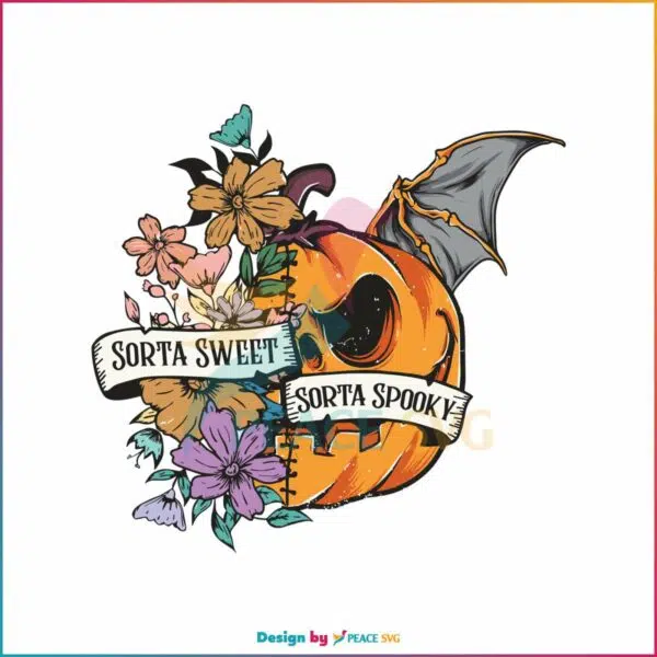 floral-sorta-sweet-sorta-spooky-pumpkin-svg-digital-cricut-file