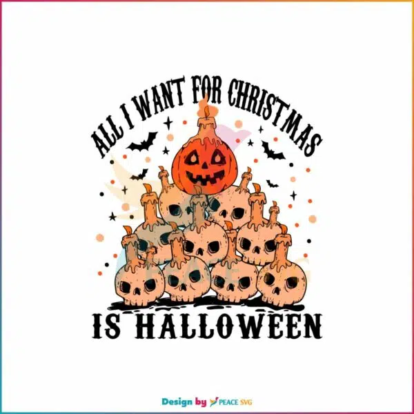 retro-all-i-want-for-christmas-is-halloween-svg-digital-file