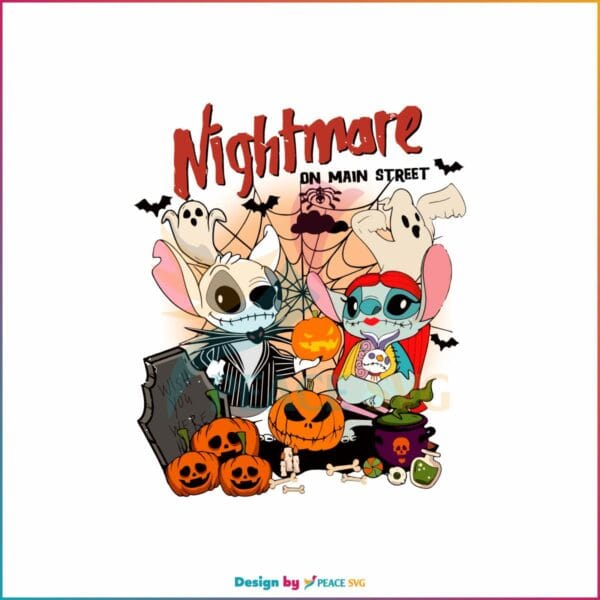 stitch-nightmare-on-the-main-street-jack-and-sally-svg-file