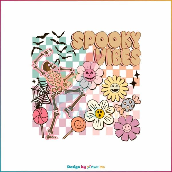 groovy-floral-halloween-spooky-vibes-skeleton-svg-digital-file