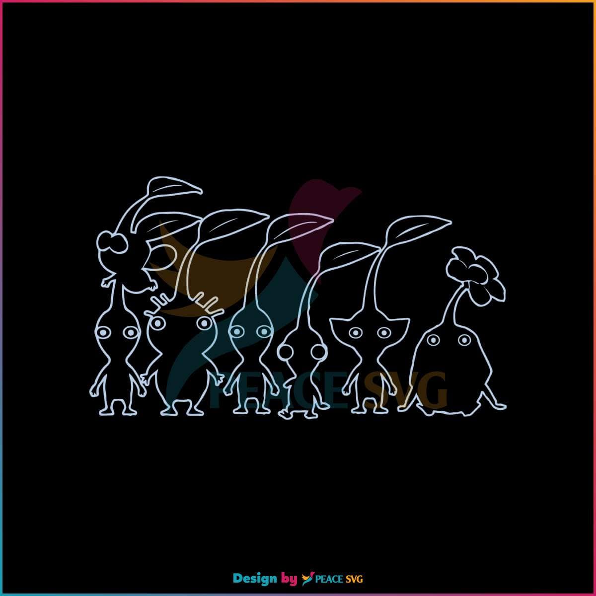 art-cute-pikmin-characters-gaming-svg-graphic-design-file