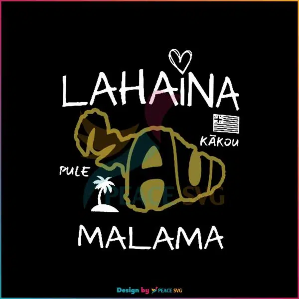 lahaina-support-maui-fire-svg-pray-for-maui-svg-cricut-file