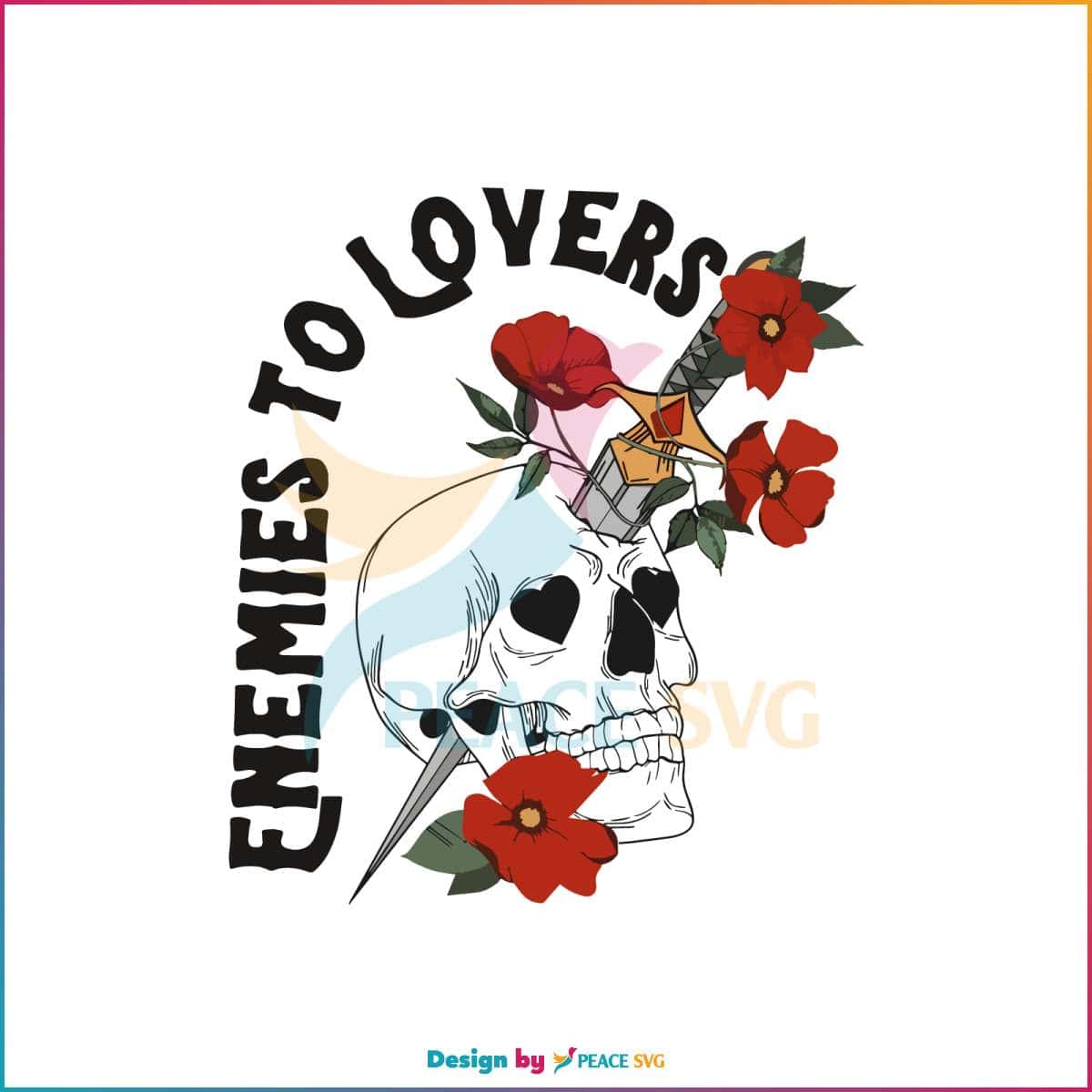 enemies-to-lovers-svg-floral-skull-svg-cutting-digital-file