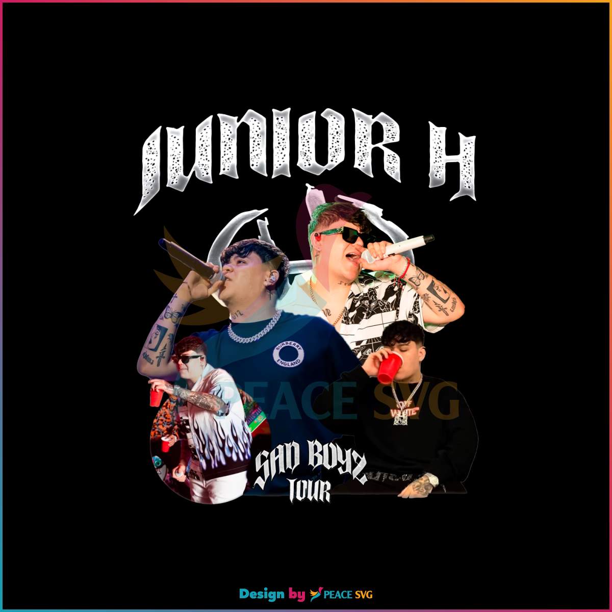 Junior H PNG Sad Boyz Tour PNG Sublimation Download » PeaceSVG